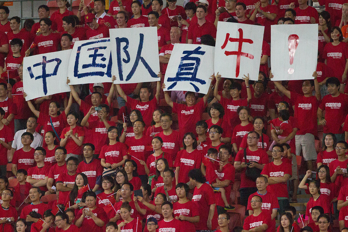 对手实力强劲，中国队展现顽强战斗精神
