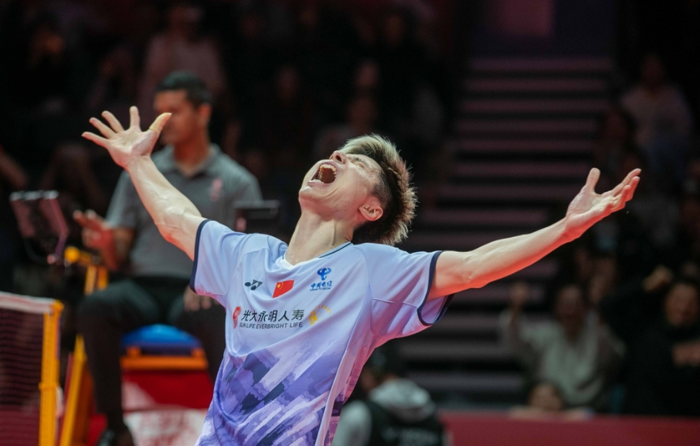 中国队险胜印度队，石宇奇点燃赛场
